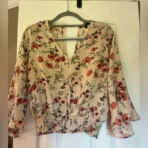 Flowered blouse